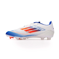 A Tutto Campo - ADIDAS F50 LEAGUE FG/MG white/solar red/lucid blue