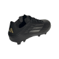 ADIDAS F50 LEAGUE FG/MG J Core Black / Iron Metal / Gold Metal