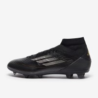 A Tutto Campo - ADIDAS F50 LEAGUE MID FG/MG Core Black / Iron Metal / Gold Metal