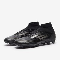 A Tutto Campo - ADIDAS F50 LEAGUE MID FG/MG Core Black / Iron Metal / Gold Metal