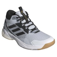 A Tutto Campo - ADIDAS CRAZYFLIGHT 5 MID Cloud White / Silver Metallic / Core Black