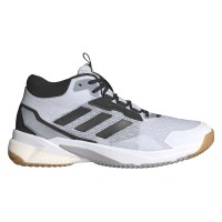 A Tutto Campo - ADIDAS CRAZYFLIGHT 5 MID Cloud White / Silver Metallic / Core Black