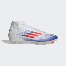 A Tutto Campo - ADIDAS F50 LEAGUE MID FG/MG white/solar red/lucid blue