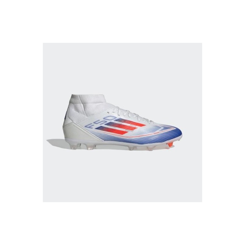 ADIDAS F50 LEAGUE MID FG/MG white/solar red/lucid blue