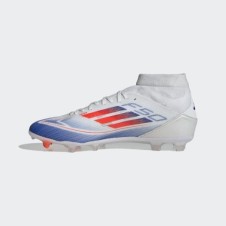 ADIDAS F50 LEAGUE MID FG/MG white/solar red/lucid blue