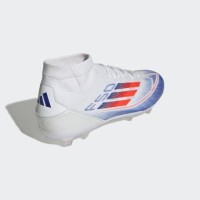 A Tutto Campo - ADIDAS F50 LEAGUE MID FG/MG white/solar red/lucid blue