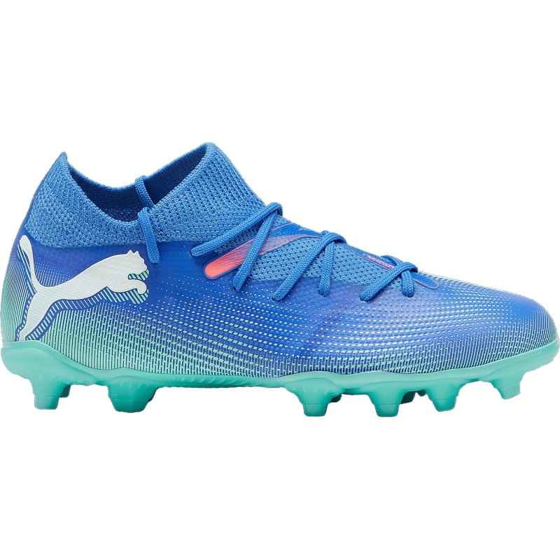 PUMA FUTURE 7 MATCH FG/AG JR Bluemazing/Puma White