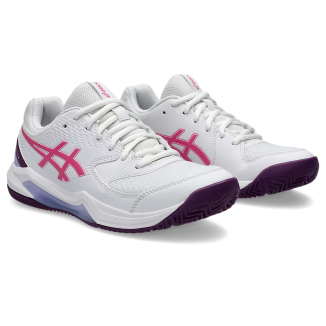 A Tutto Campo - ASICS GEL-DEDICATE 8 PADEL White / Dragon Fruit