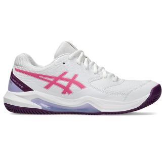 ASICS GEL-DEDICATE 8 PADEL White / Dragon Fruit