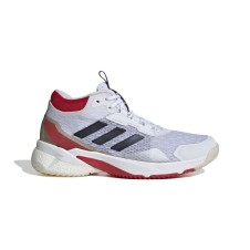 A Tutto Campo - ADIDAS CRAZYFLIGHT 5 MID bianco/blu/rosso IG1611