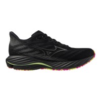 A Tutto Campo - MIZUNO WAVE RIDER 28 Black/silver/sunny lime J1GC246301