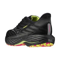 A Tutto Campo - MIZUNO WAVE RIDER 28 Black/silver/sunny lime J1GC246301