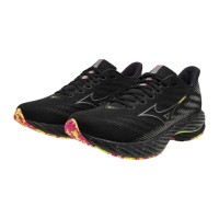 A Tutto Campo - MIZUNO WAVE RIDER 28 Black/silver/sunny lime J1GC246301