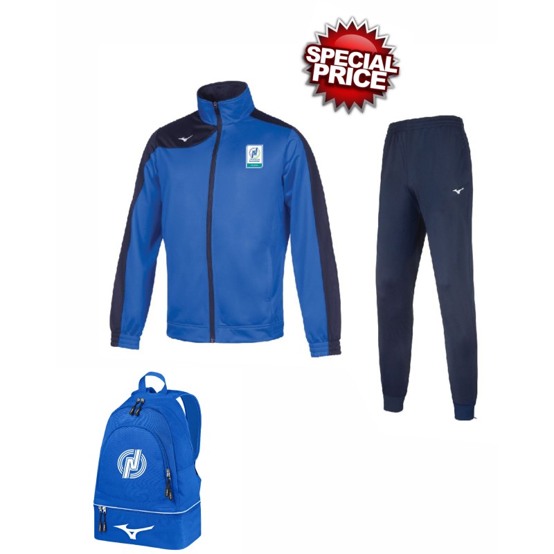 KIT PLUS NAZZA VOLLEY MIZUNO CON ZAINO