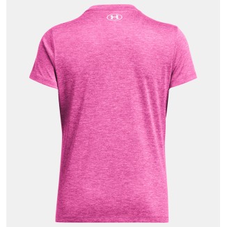 UNDER ARMOUR TECH SSC- TWIST T-SHIRT DONNA Rebel Pink / Pink Elixir / White