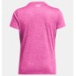 UNDER ARMOUR TECH SSC- TWIST T-SHIRT DONNA Rebel Pink / Pink Elixir / White