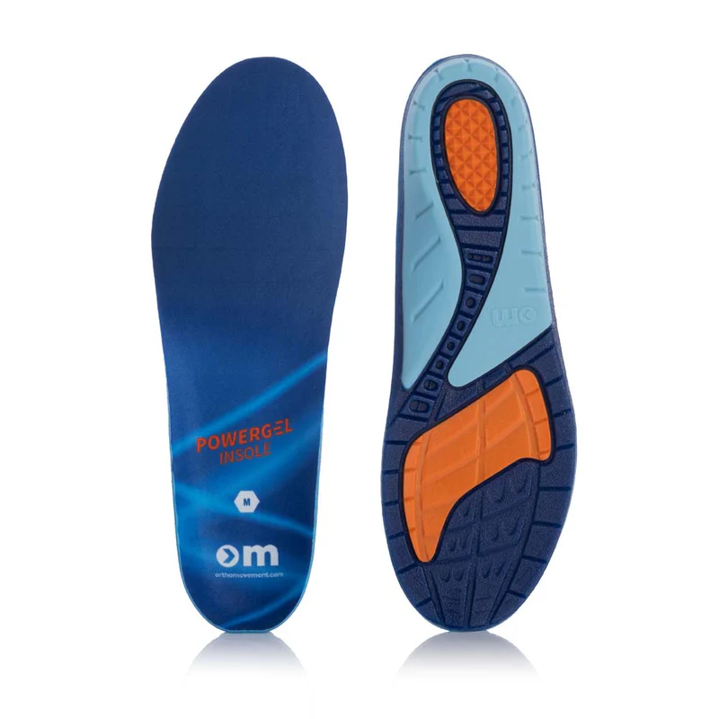 OM ORTHOMOVEMENT POWERGEL INSOLE SOLETTE