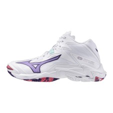 A Tutto Campo - MIZUNO WAVE LIGHTNING Z8 MID White/VioletIndigo/CamelliaRos