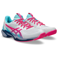 A Tutto Campo - ASICS SOLUTION SPEED FF 3 PADEL White/Hot Pink 1041A496 100