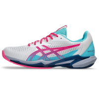 A Tutto Campo - ASICS SOLUTION SPEED FF 3 PADEL White/Hot Pink 1041A496 100