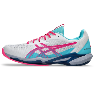 A Tutto Campo - ASICS SOLUTION SPEED FF 3 PADEL White/Hot Pink 1041A496 100