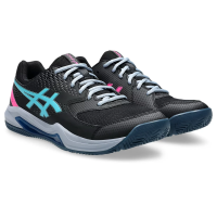 A Tutto Campo - ASICS GEL-DEDICATE 8 PADEL Black/Energy Aqua 1041A414 001