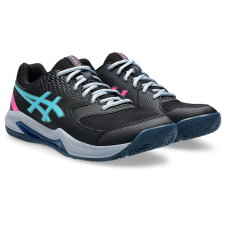 A Tutto Campo - ASICS GEL-DEDICATE 8 PADEL Black/Energy Aqua 1041A414 001