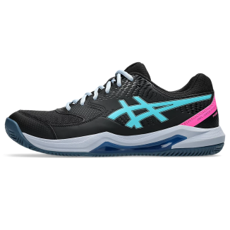 A Tutto Campo - ASICS GEL-DEDICATE 8 PADEL Black/Energy Aqua 1041A414 001