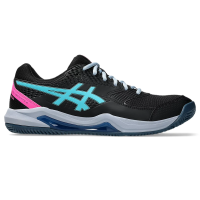 A Tutto Campo - ASICS GEL-DEDICATE 8 PADEL Black/Energy Aqua 1041A414 001