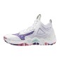 MIZUNO WAVE MOMENTUM 3 MID WHITE VIOLET