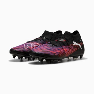 PUMA FUTURE 8 MATCH MxSG PUMA Black-PUMA White-Glowing Red