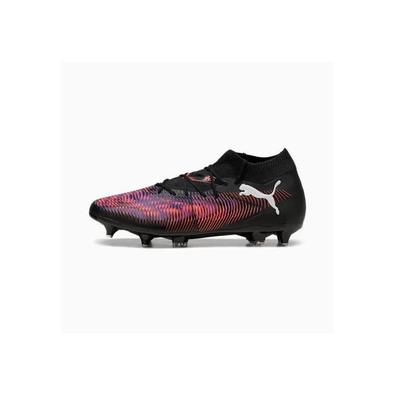 PUMA FUTURE 8 MATCH MxSG PUMA Black-PUMA White-Glowing Red