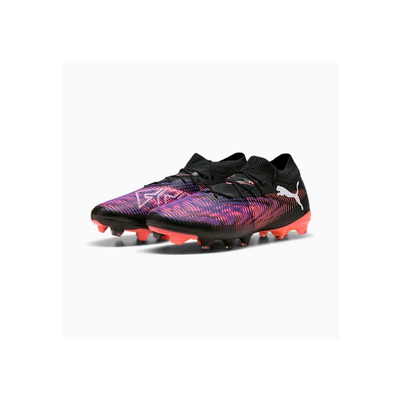 PUMA FUTURE 8 MATCH FG/AG PUMA Black-PUMA White-Glowing Red