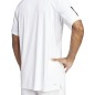 ADIDAS CLUB 3-STRIPES TEE T-SHIRT DA TENNIS CLIMACOOL White