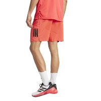 A Tutto Campo - ADIDAS CLUB 3-STRIPES SHORT DA TENNIS CLIMACOOL Semi Lucid Red