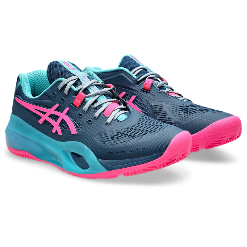 GEL-RESOLUTION X PADEL Mako Blue/Hot Pink