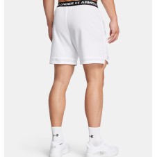 UNDER ARMOUR VANISH WOVEN 6IN SHORTS White / Black