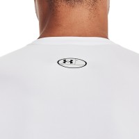 A Tutto Campo - UNDER ARMOUR HeatGear COMPRESSION LS White / Black 1361524 100