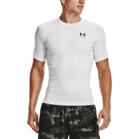 A Tutto Campo - UNDER ARMOUR HeatGear COMPRESSION SS White / Black 1361518 100