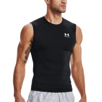 A Tutto Campo - UNDER ARMOUR HeatGear COMPRESSION SL Black / White 1361522 001