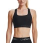 UNDER ARMOUR CROSSBACK MID BRA Black / Jet Gray