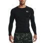 A Tutto Campo -  UNDER ARMOUR HeatGear COMPRESSION LS Black / White 1361524 001