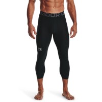 A Tutto Campo - UNDER ARMOUR HeatGear ¾ LEGGING Black / White 1361588 001