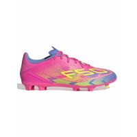 A Tutto Campo - ADIDAS F50 LEAGUE FG/MG Lucid pink/Lucid lemon/Blu IE1291