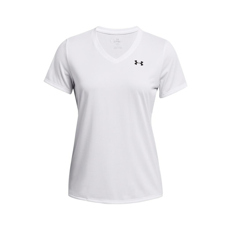 UNDER ARMOUR TECH V-NECK White / Black