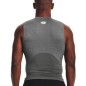 UNDER ARMOUR HeatGear COMPRESSION SL Carbon Heather / Black