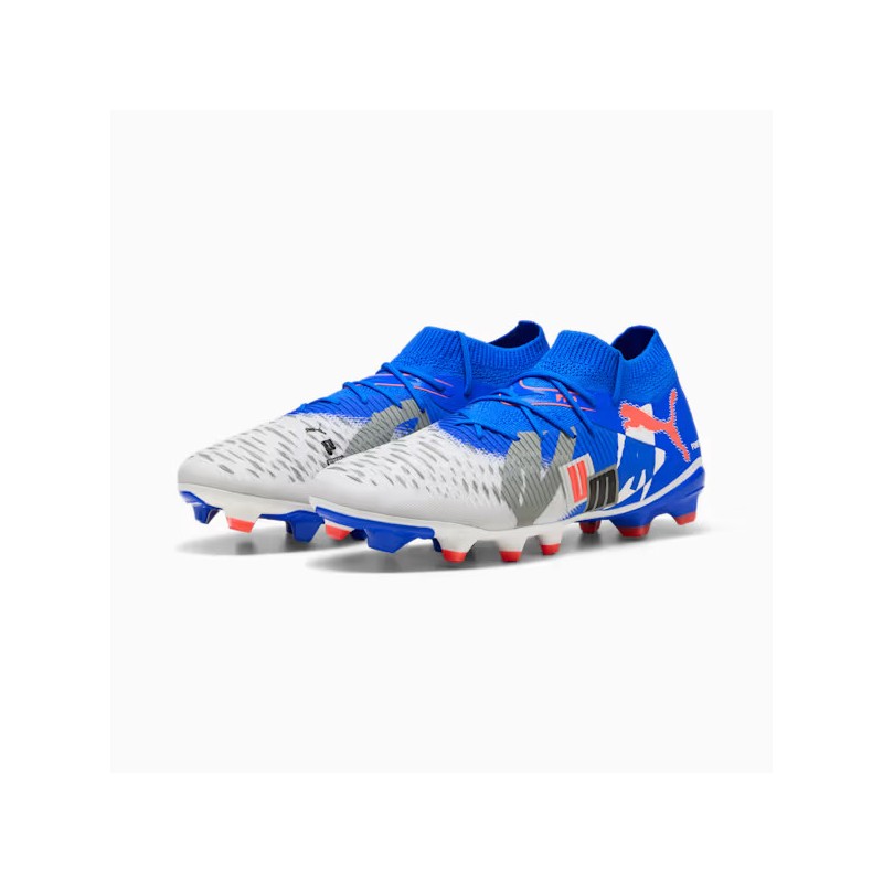 PUMA FUTURE 8 MATCH FOREVER FG/AG White-Blue-Gray-Red