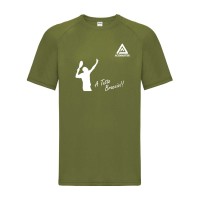 T-SHIRT ACEMASTER X MATTO PADEL A TUTTO BRACCIO ARMY GREEN