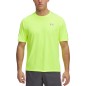 UNDER ARMOUR TECH UTILITY SS High Vis Yellow / Hydro Green