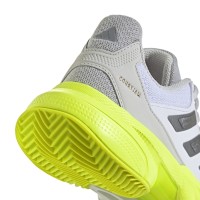 A Tutto Campo - ADIDAS COURTJAM CONTROL 3 W CL FTWR WHITE/IRON METAL/LUCID LEMON
